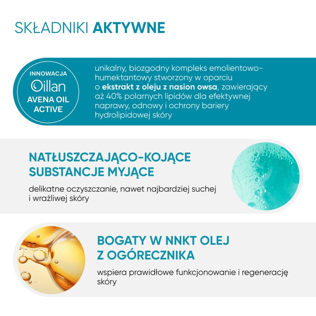 Oillan Olejkowy żel do mycia 750ml