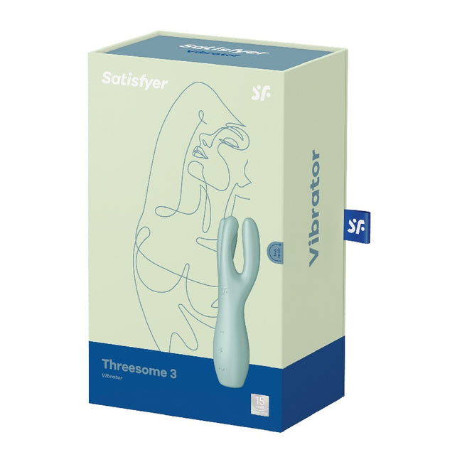 Satisfyer Threesome 3 wibrator Mint