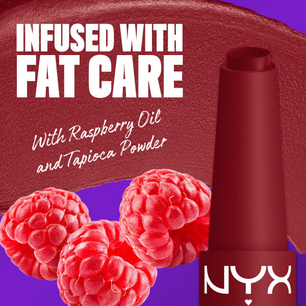 NYX Professional MakeUp Fat Matte Smooth Color Lipstick matowy balsam do ust w sztyfcie