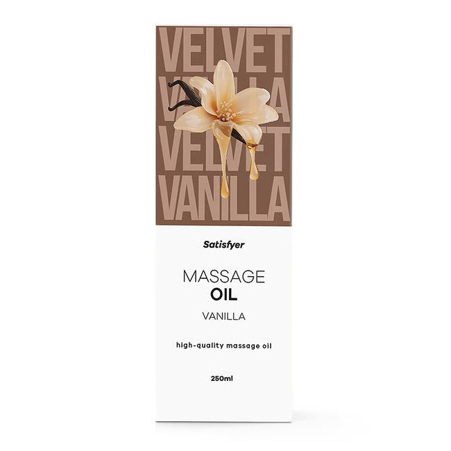 Satisfyer High-Quality Massage Oil olejek do masażu Vanilla 250ml