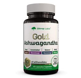 Olimp Labs Gold Ashwagandha suplement diety 60 kapsułek