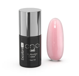 Excellent PRO One Coat Multifunction Fiber Base baza hybrydowa z włóknami Just Peachy 7g