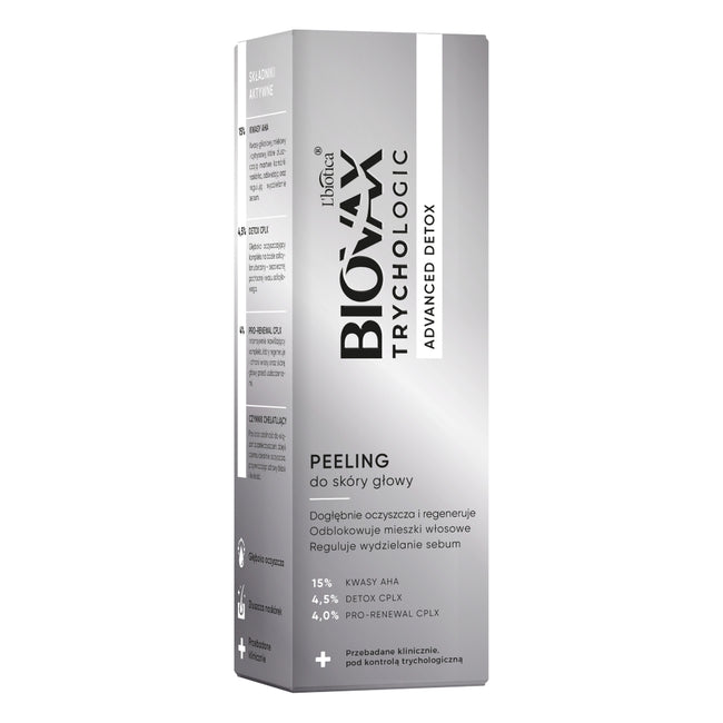 BIOVAX Trychologic Advanced Detox peeling do skóry głowy 50ml