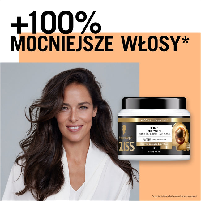 Gliss 4-in-1 Repair maska odżywcza 400ml