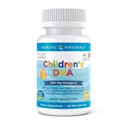 Nordic Naturals Children's DHA Omega 3 250mg suplement diety dla dzieci 90 kapsułek żelowych