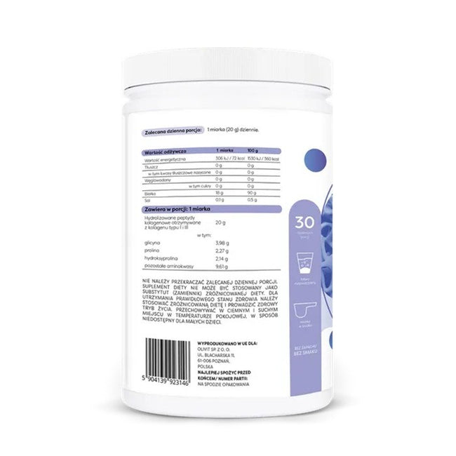 Osavi Kolagen hydrolizowany typu I & III suplement diety 600g