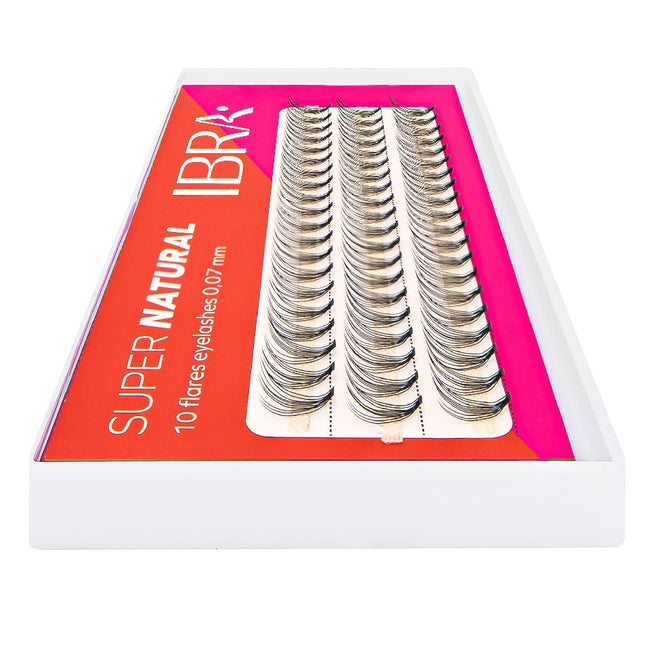 Ibra Super Natural kępki sztucznych rzęs 0.07 C-10mm