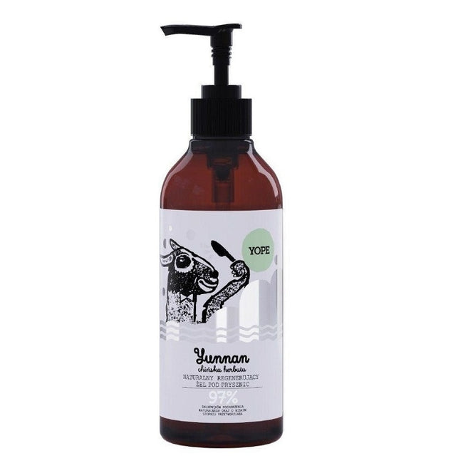 Yope Naturalny żel pod prysznic Yunnan chińska herbata 400ml