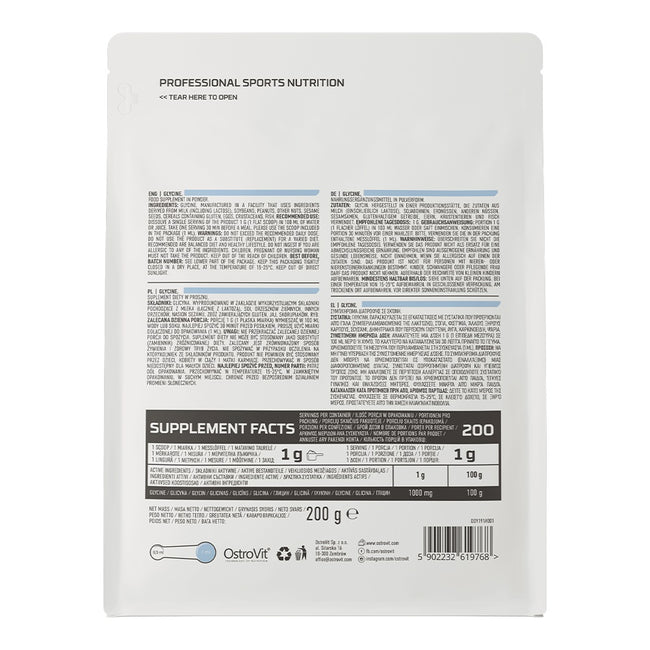 OstroVit Glicyna suplement diety 200g