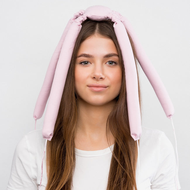 Glov CoolCurl Spider Set wałki do kręcenia włosów na zimno do włosów długiej i średniej długości Pink 4szt