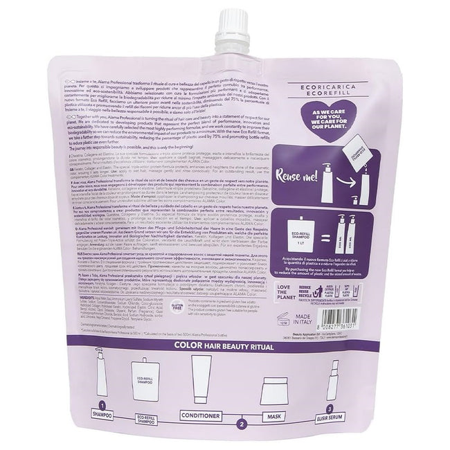 Alama Color szampon chroniący kolor refill 1000ml