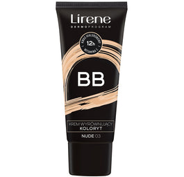 Lirene BB krem wyrównujący koloryt 03 Nude 30ml