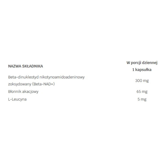 LABS212 NAD+ suplement diety 30 kapsułek