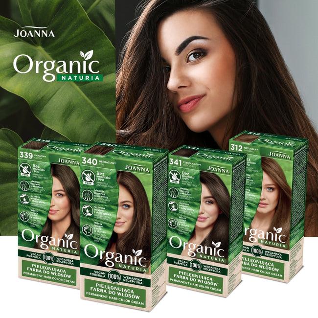 Joanna Naturia Organic pielęgnująca farba do włosów
