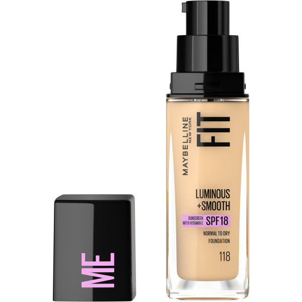 Maybelline Fit Me Luminous + Smooth Foundation rozświetlający podkład do twarzy