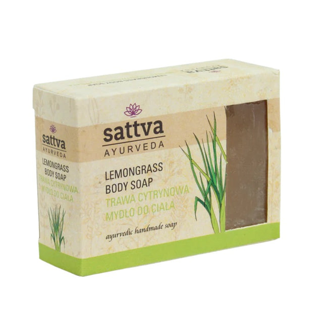Sattva Glicerynowe mydło do ciała Trawa Cytrynowa 125g