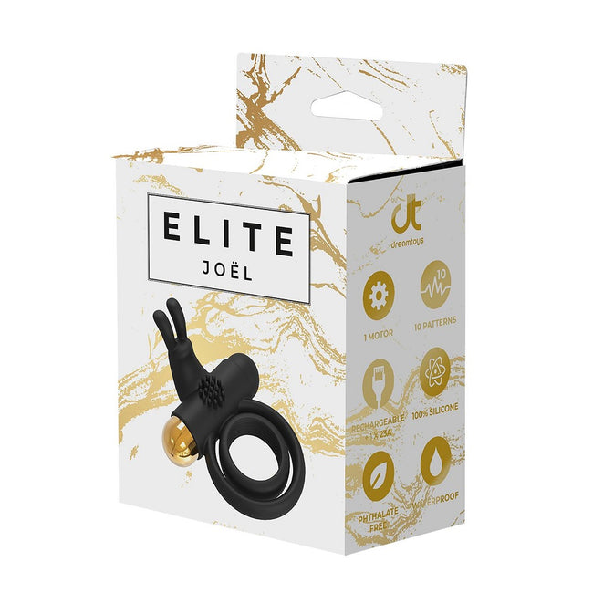 Dream Toys Elite Joel wibrujący pierścień na penisa