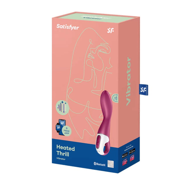 Satisfyer Heated Thrill podgrzewany wibrator Violet