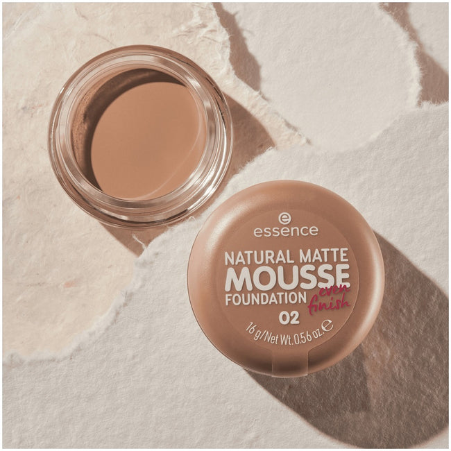 Essence Natural Matte Mousse Foundation podkład do twarzy w musie