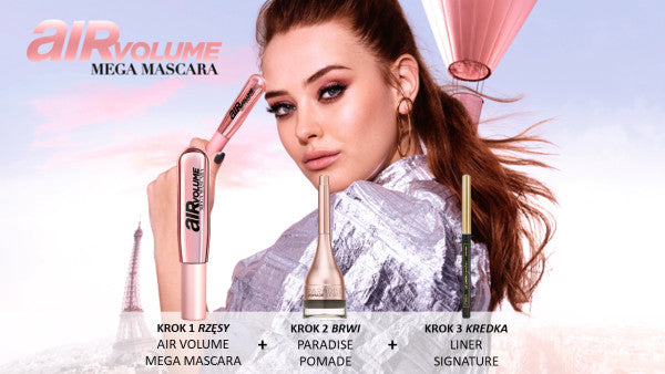 L'Oreal Paris Air Volume Mega Mascara pogrubiający tusz do rzęs Black