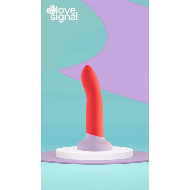 Dream Toys Love Signal 2-Toned Love Stick gładkie dildo Medium