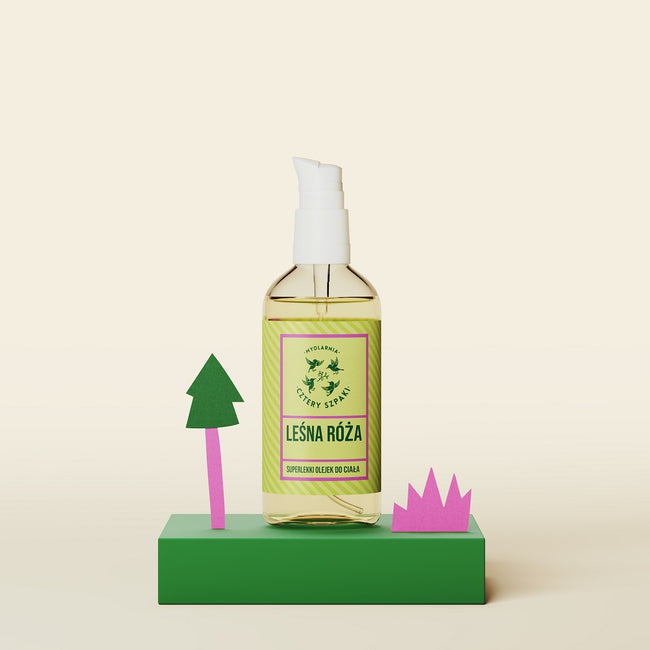 Mydlarnia Cztery Szpaki Superlekki olejek do ciała Leśna Róża 100ml