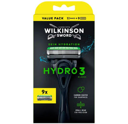 Wilkinson Hydro 3 Skin Hydration maszynka do golenia z 3 ostrzami i 9 wkładów