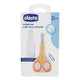 Chicco Baby Nail Scissors nożyczki z osłonką 0m+ Pomarańczowe