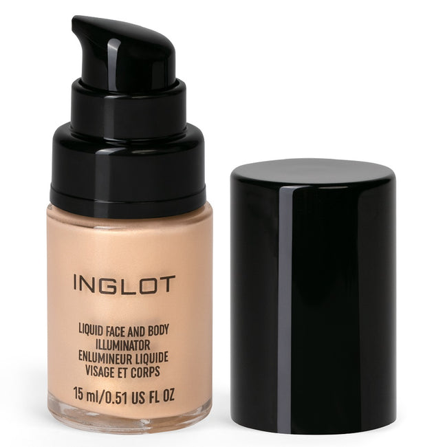 Inglot Liquid Face & Body Illuminator rozświetlacz do twarzy i ciała w płynie