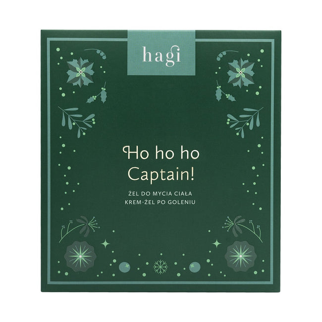 Hagi Ho Ho Ho Captain! zestaw żel do mycia ciała 300ml + krem-żel po goleniu 50ml