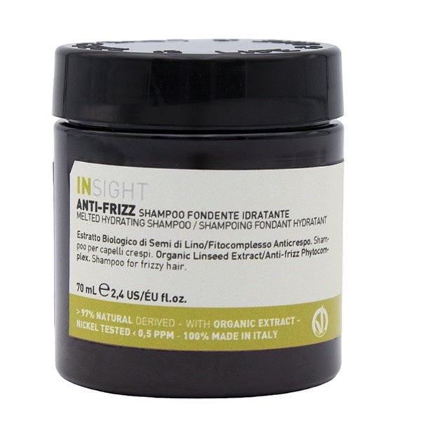 INSIGHT Anti-Frizz skoncentrowany szampon do włosów puszących się 70ml