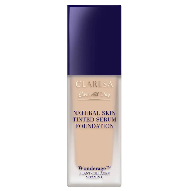 Claresa Natural Skin Tinted Serum Foundation podkład-serum z naturalnym wykończeniem