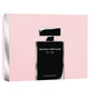 Narciso Rodriguez For Her zestaw woda toaletowa spray 100ml + balsam do ciała 50ml + woda toaletowa spray 10ml