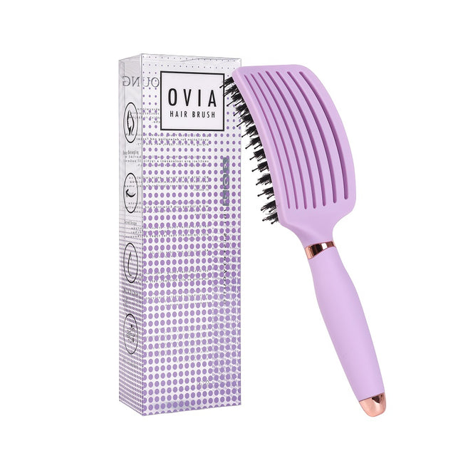 Sister Young Ovia Hair Brush szczotka do włosów z włosiem dzika Liliac