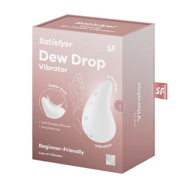 Satisfyer Dew Drop stymulator łechtaczki White