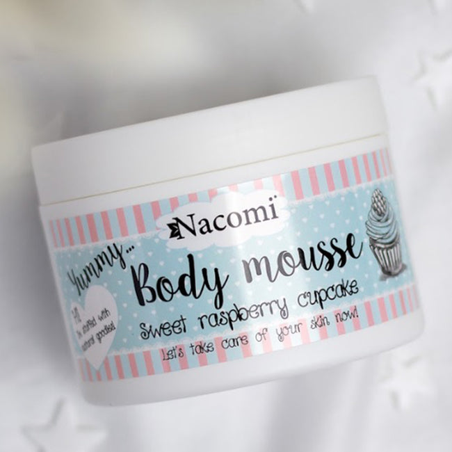 Nacomi Body Mousse mus do ciała Malinowa Babeczka 180ml