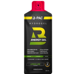 AronPharma B-PAC Energy Gel + Caffeine żel energetyczny z kofeiną Lemon Lime 60ml