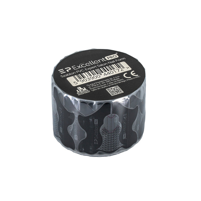 Excellent PRO Expert Salon Nail Form szablon PVC do przedłużania paznokci 500szt