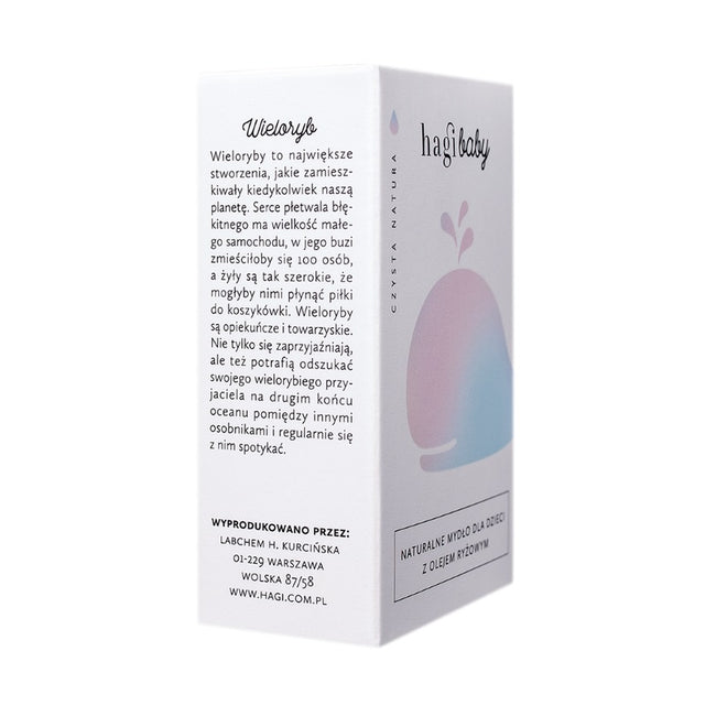 Hagi Baby naturalne mydło dla dzieci z olejem ryżowym 100g