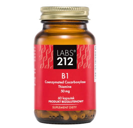 LABS212 B1 Coenzymated cocarboxylase + Thiamine suplement diety 60 kapsułek