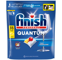 Finish Quantum Lemon kapsułki do mycia naczyń w zmywarce 35szt