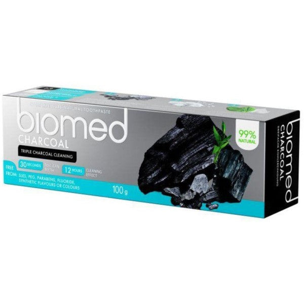 Biomed Charcoal Complete Care Natural Toothpaste wybielająca pasta do zębów 100g