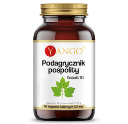 Yango Podagrycznik pospolity ekstrakt 10:1 suplement diety 90 kapsułek