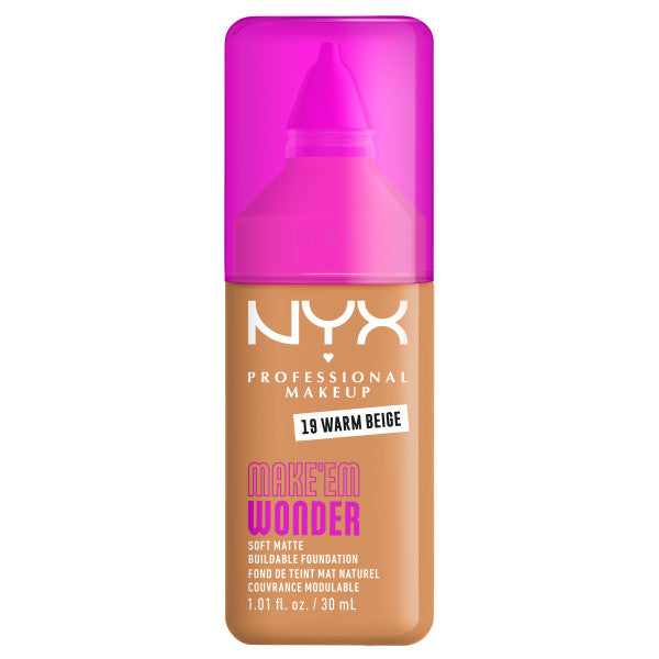 NYX Professional MakeUp Make'Em Wonder podkład do twarzy z długotrwałym kryciem
