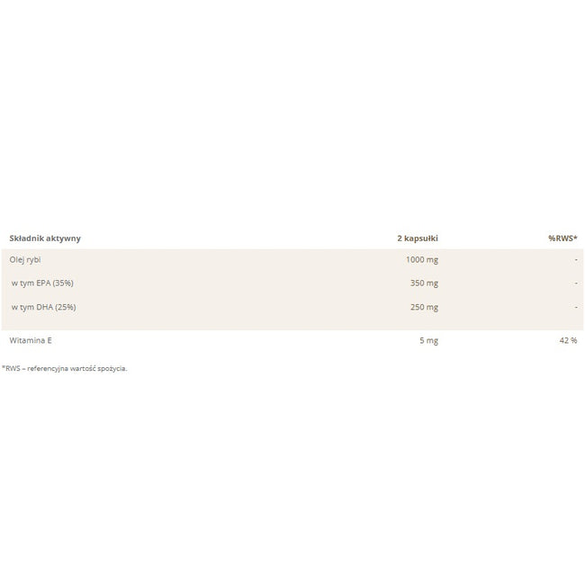 Yango Omega 3 suplement diety 60 kapsułek