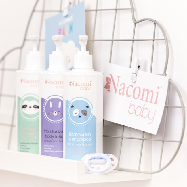 Nacomi Baby emolientowa emulsja natłuszczająco-nawilżająca dla dzieci z AZS 250ml