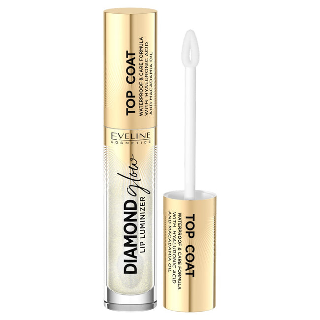Eveline Cosmetics Diamond Glow Lip Luminizer błyszczyk do ust z kwasem hialuronowym