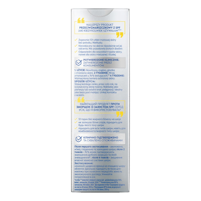 Nivea Q10 Przeciwzmarszczkowy Ekspert daily UV fluid SPF50 40ml