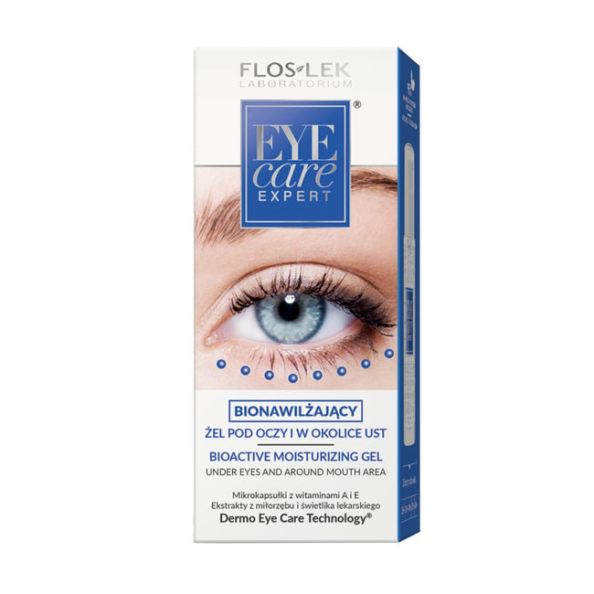 Floslek Eye Care Expert żel bionawilżający pod oczy i w okolice ust 30ml