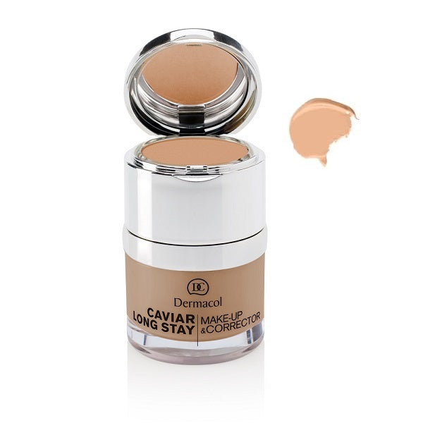 Dermacol Caviar Long Stay Make-Up & Corrector podkład do twarzy z korektorem